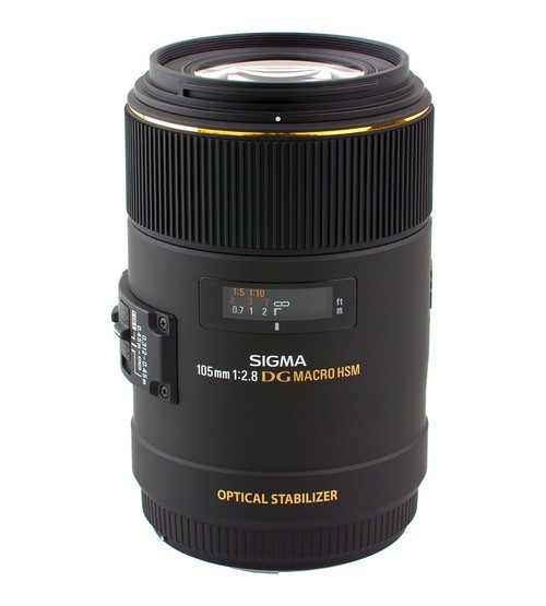 Sigma For Canon 105mm F/2.8 EX DG OS HSM Macro